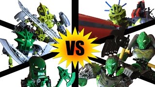 LEGO BIONICLE Lewa VS Lewa VS LEWA VS LEWA VS LEEWAAA  Feat Eljay [upl. by Edaw]