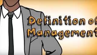 Definition of Management [upl. by Initsed128]