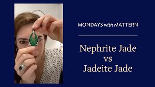 Nephrite Jade vs Jadeite Jade [upl. by Ardnama]