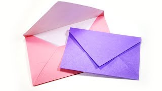 How to make Envelope  Paper Crafts 1101 [upl. by Shenan]