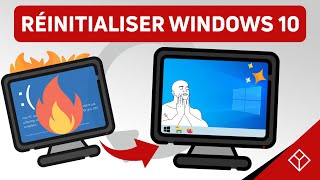 Comment formater  réinitialiser son PC sous Windows 10  2020 [upl. by Rebel]