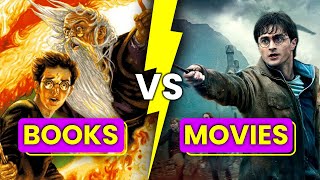 Harry Potter Books VS Movies Striking Differences You Probably Missed  OSSA Movies [upl. by Nnylsaj]