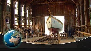 Culture amp traditional boat building in Lunenburg the idyllic harbor town in Nova Scotia [upl. by Sundberg]