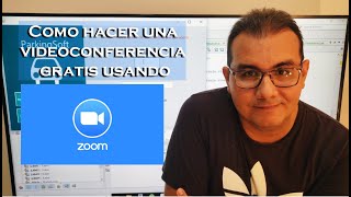 Como hacer una videoconferencia gratis usando Zoom [upl. by Douglas795]