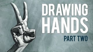 How to Draw HANDS  Details for Realistic Hands [upl. by Quirita]