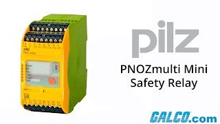 Pilz PNOZmulti Mini series of safety relays [upl. by Anoerb325]