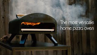 Bertello SimulFIRE 12quot Outdoor Pizza Oven [upl. by Aisercal895]