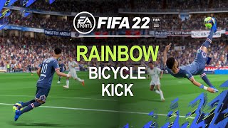 FIFA 22 Rainbow Flick to Bicycle kick Tutorial [upl. by Atsahs655]