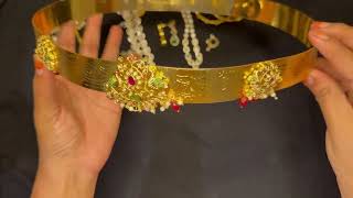 Jewellery imitation from Begum bazar jewellery earrings necklace gold design hyderabad [upl. by Ynamrej]