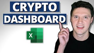 How To Create A Crypto Portfolio Dashboard In Excel [upl. by Ericha]