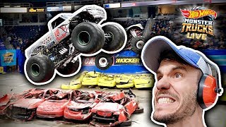 HOT WHEELS MONSTER TRUCKS AO VIVO EM NOVA YORK  Brancoala [upl. by Cirded345]