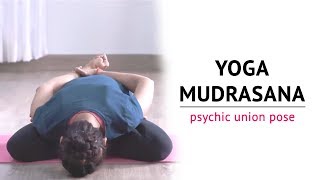 Yoga Mudrasana  The Psychic Union Pose  Benefits  Yogic Fitness [upl. by Kcirted]