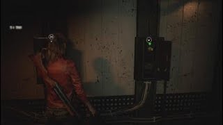 RESIDENT EVIL 2 Claire Plug Puzzle 2nd Run [upl. by Allana778]