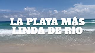 4K  LA MEJOR PLAYA DE LA CIUDAD DE RÍO BARRA DE TIJUCA  7 [upl. by Seligman]