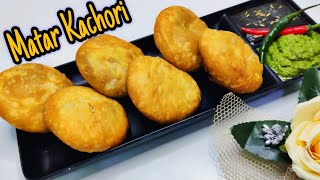 I Tried Matar Kachori The Most DELICIOUS Indian Snack [upl. by Erin]