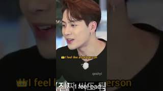 GOT7 Jackson  quotI feel bad it feels like Ive become YOUNGJAEquot [upl. by Dihaz786]