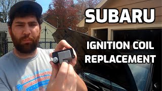 Subaru Ignition Coil Replacement and Drive [upl. by Anitnatsnok374]