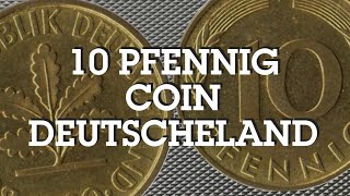 10 Pfennig Coin of Germany Bundesrepublik Deutschland [upl. by Reace]