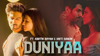 Duniyaa Female Version Song Lyrics  Luka Chuppi  Kartik Aryan amp Kriti Sanon Shreya Karmakar [upl. by Gnof]