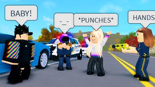 I Had To Arrest My Ex Girlfriend She Was Really MAD Roblox [upl. by Ahsert471]