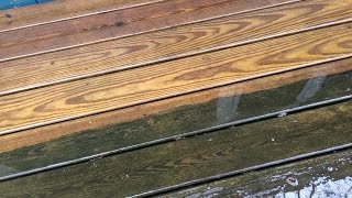 Cleaning a Deck with Oxygen Bleach [upl. by Gorton]