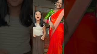 Bharathi Kannamma vinusha devi latest dance [upl. by Nealson]