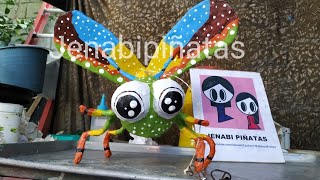 Cómo hacer un alebrije modelo 1 proyecto escolar [upl. by Atteynad766]