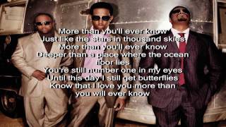 Boyz II Men  More Than Youll Ever Know feat Charlie Wilson with lyrics [upl. by Adam]