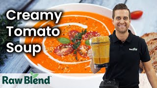 How to make Creamy Tomato Soup in a Vitamix Blender  Recipe Video [upl. by Edwards]