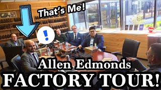 I TOURED THE ALLEN EDMONDS FACTORY IN PORT WASHINGTON FULL TOUR FROM RAW MATERIALS TO COMPLETION [upl. by At]