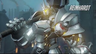 Overwatch  Reinhardt Gameplay Trailer [upl. by Evanne21]