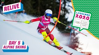 RELIVE  Alpine Skiing  Slalom Run 2  Day 5  Lausanne 2020 [upl. by Coral]