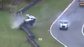 Huge Truck Crash at Brands Hatch [upl. by Brianne]