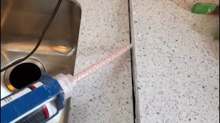 Making a Countertop Seam Disappear [upl. by Lednyc]