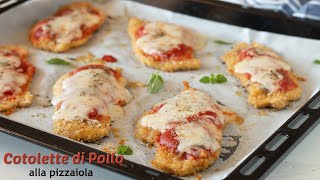 COTOLETTE DI POLLO ALLA PIZZAIOLA [upl. by Solracnauj706]