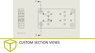 SOLIDWORKS Tutorial  Custom Section Views [upl. by Uot]