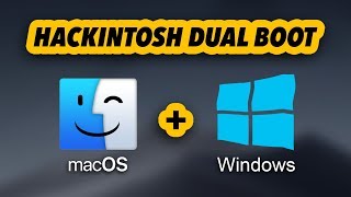 Dual Boot Windows and macOS  Hackintosh Tutorial [upl. by Card]