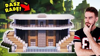 DUŻA PROSTA WILLA MODERN MINECRAFT 86 [upl. by Cogan706]