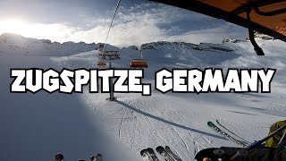 Skiing at Zugspitze Germany [upl. by Moffitt]