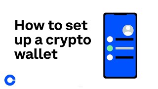 Coinbase Learn How to set up a crypto wallet [upl. by Enomys]