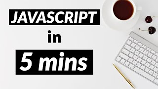 Learn JAVASCRIPT in just 5 MINUTES 2020 [upl. by Rayshell]