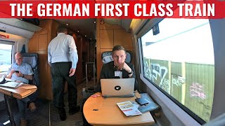 Review German Rail DB First Class ICE Train  A Luxury product [upl. by Otit]