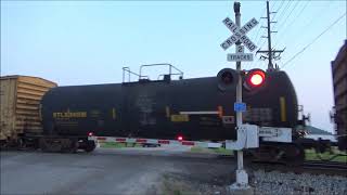 Midway Road Railroad Crossing 1 Cordele GA [upl. by Ploch]