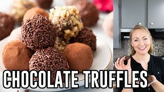 How to Make Chocolate Truffles [upl. by Laurette]