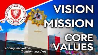 Batangas State University Vision Mission and Core Values [upl. by Roose]