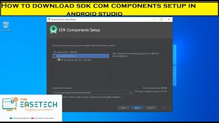 How to Download SDK Component in Android Studio [upl. by Aicenod]