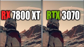 RX 7800 XT vs RTX 3070 Benchmarks  Tested in 20 Games [upl. by Cohla]