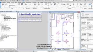 Duct Weight in Revit SMACNA [upl. by Dessma538]