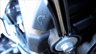 Honda Fit headlight aim adjustment [upl. by Teddi]