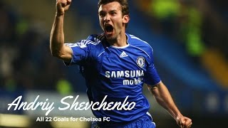 Andriy Shevchenko  ALL 22 Goals For Chelsea FC  HD [upl. by Recneps754]